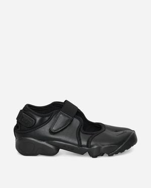 Nike Women S Air Rift Leather Sandals - Black
