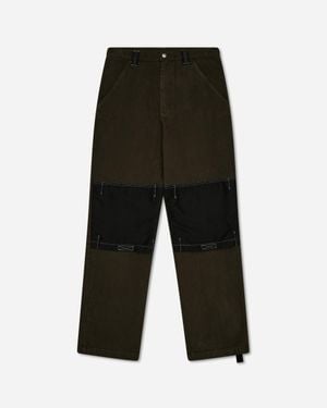 Oamc Peacemaker Men S Workwear Trousers Military - Black