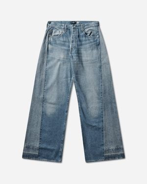 Levi's Men S Tab 1980 S 501 Customized Jeans - Blue