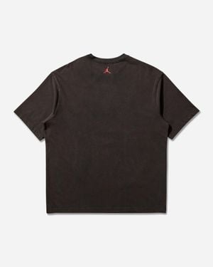 Nike Men S Flight Essentials Oversized T-shirt Black / Varsity Red