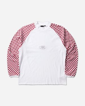 Vans Act Of Disagreement Racing Longsleeve T-Shirt Haute - Pink
