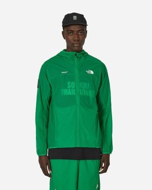 The North Face Project X Undercover Soukuu Trail Run Packable Wind Jacket Fern - Green