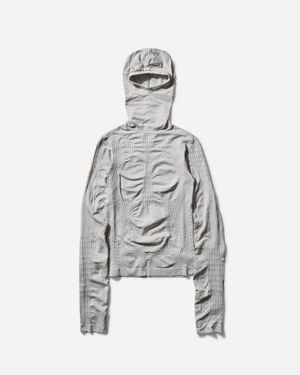 Roa Women S Circular Hoodie Light - White
