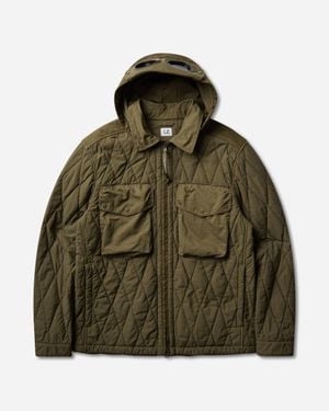 C.P. Company Men S Gd Liner Mixed goggle Jacket Ivy - Green