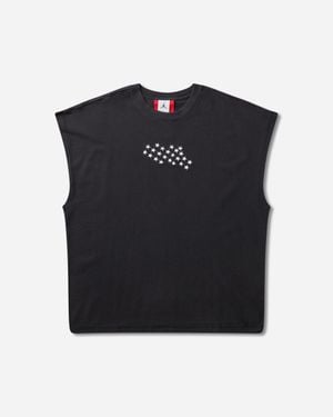 Nike Men S In1house Stars Cut Off T-shirt - Black