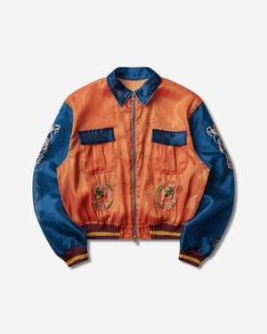 Kapital S Sheer Pearl Mosquito Guard 2Tones Vietnam Jacket - Orange