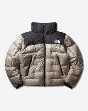 The North Face Men S Summit Nuptse Jacket Stone Slab - Grey
