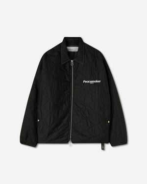 Oamc Peacemaker Men S Combat Overshirt - Black