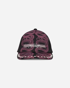 Hysteric Glamour Snake Loop Studded Mesh Cap - Purple