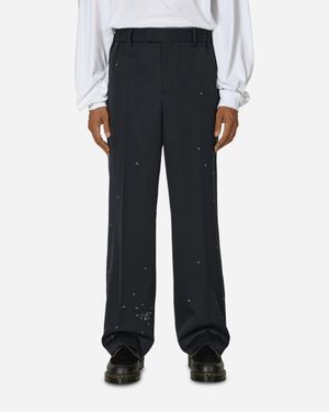 Undercover Pleated Trousers Dark - Black