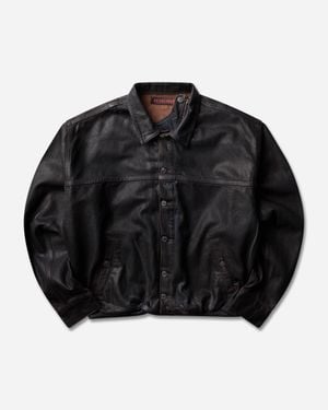 OTTOLINGER Glazed Flex Denim Jacket Overdye - Black