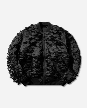 Alpha Industries Men S Uv Ma-1 Ulcans Flight Jacket - Black
