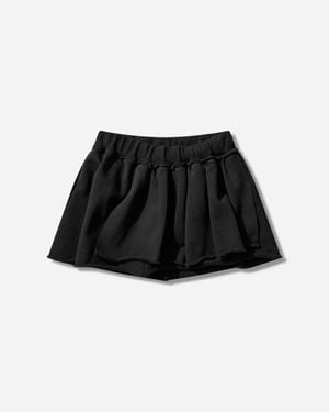 Aries S Ancient Temple Rara Mini Sweatskirt - Black