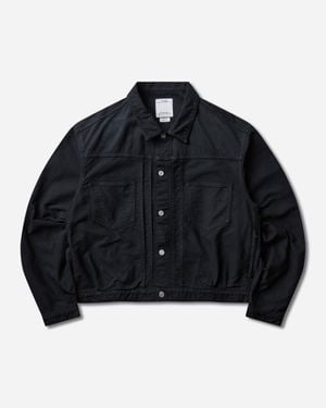 Visvim Men S Chore Jacket G.cords - Blue