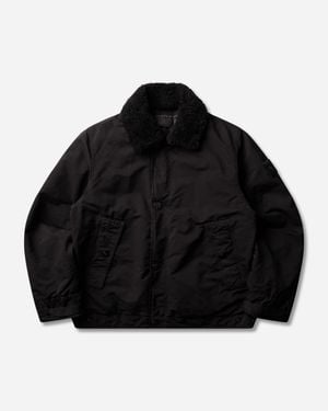 Stone Island S Ghost David-Tc Coach Jacket - Black