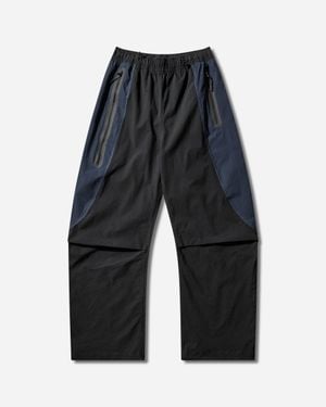 Nike Tech Dri-Fit Woven Pro Color-Block Pants Obsidian - Blue