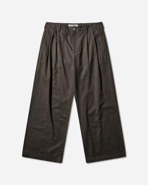 Our Legacy S Bridge Chino Trousers Antique Mudd - Grey