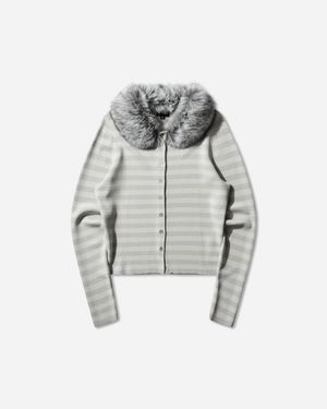 Nii HAI S Mary Kate Cardigan Mint - White