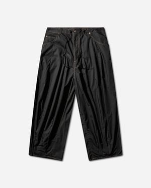 Needles Men S H.d. Memory Poly Taffeta Jeans - Gray