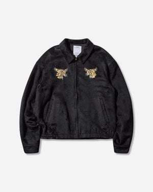 Visvim Men S Norad Blouson (silk) - Black