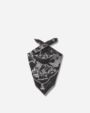 Kapital Fastcolor Selvedge Bandana (Yobai) - Black