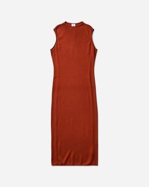 Nike Women S Wool Classics Knit Dress Mars Stone - Red