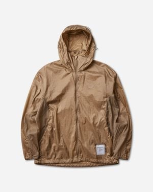 Satisfy S Pertex Diamond Fuse Windbreaker Falcon - Brown