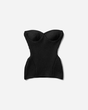 Jean Paul Gaultier Corset Top - Black