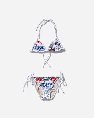 Hysteric Glamour Women S Hg Label Bikini - White