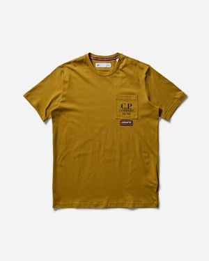 adidas Men S C.p. Compay Spzl Pocket T-shirt Preloved Bronze - Yellow