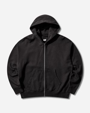 Visvim Men S Ultimate Jumbo Sb Zip Hoodie F.z. - Black