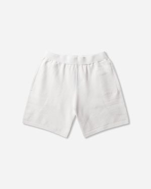 adidas Men S Munich 93 Knit Shorts Cloud - White