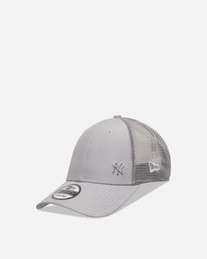 KTZ New York Yankees Mlb Flawless 9forty Adjustable Cap - Grey