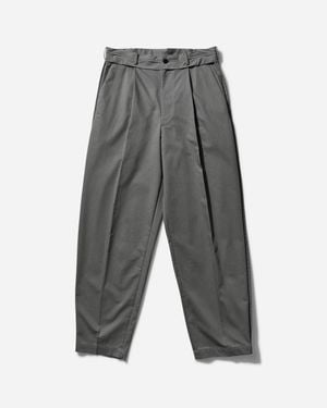 Undercover Men S Pleated Trousers - Grey