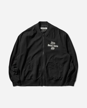Undercover Men S Bomber Jacket - Black
