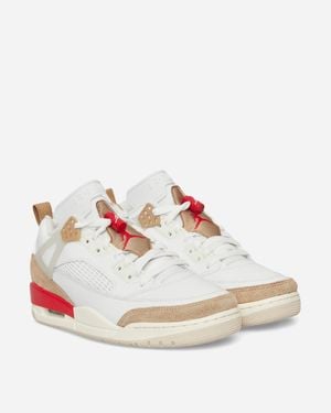 Nike Jordan Spizike Low Trainers Desert Camo Sail Fire - White