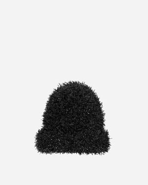Undercover Film Fringe Knit Cap - Black
