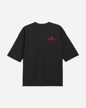 adidas Willy Chavarria Dark Rose T-Shirt - Black