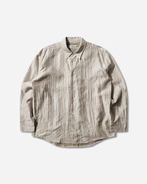 Our Legacy S Beyond Shirt Champagne - Grey