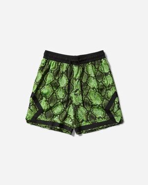 Nike Dri-Fit Mesh Diamond Shorts Electric - Green