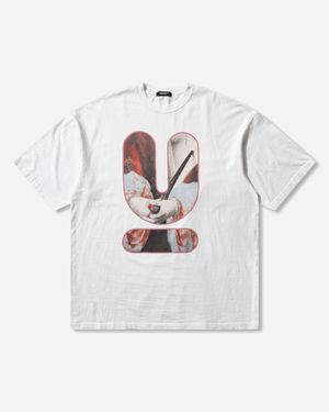 Undercover Men S Oversized Graphic T-shirt - Grey