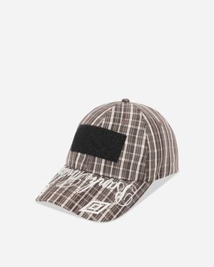 Umbro Check Hazard Cap Beige / Dark - White