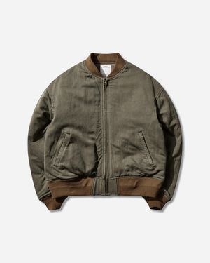 Visvim Men S Barton Down Jacket Olive - Green