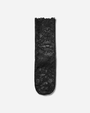 Undercover Women S Lace Socks - Black
