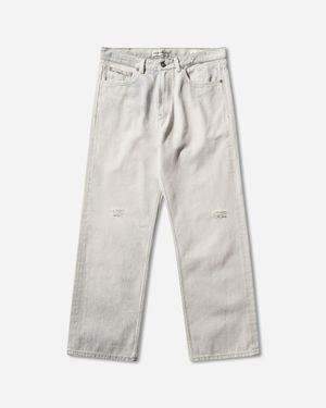 Our Legacy S Third Cut Jeans Digital Coffe Print - White