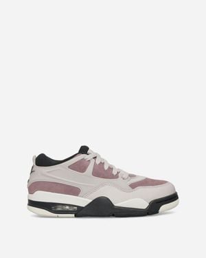 Nike Women S Air Jordan 4 Rm Sneakers Taupe Gray / Platinum Violet - White