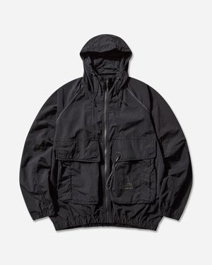 ROA And Wander Garment-dyed Nylon Hooded Jacket - Black