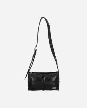 MM6 by Maison Margiela Numeric Patchwork Shoulder Bag - White