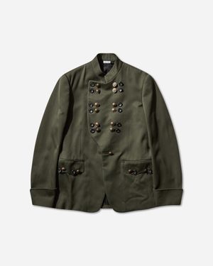 Comme des Garçons Men S Wool Blazer Khaki - Green