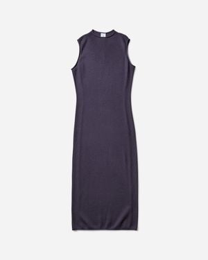 Nike Women S Wool Classics Knit Dress Cave Purple - Blue